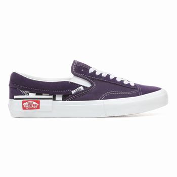 Vans Checkerboard Slip-On CAP - Miesten Tennarit - Mysterioso